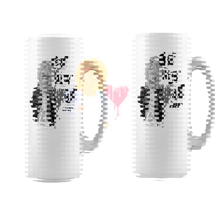 チャッキー・ティファニー・イート・ユア・ハート・アウト・バレンタイン コーヒーマグ