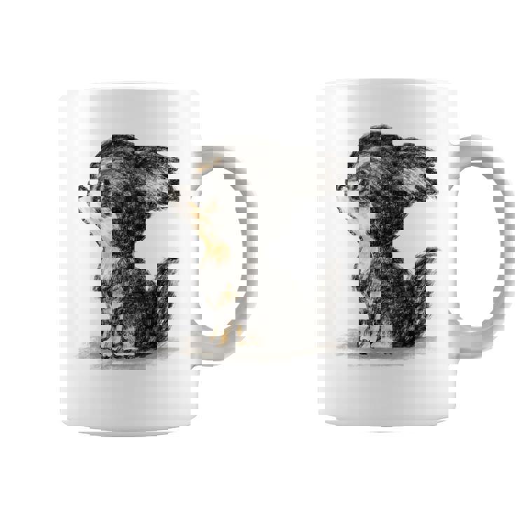 チワワ 犬 かわいい いぬ 子犬 ペット イラスト コーヒーマグ