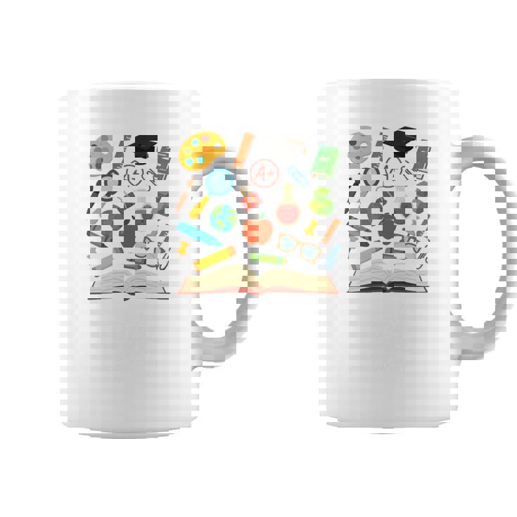 ティーチングアシスタント 学校初日 男性 女性 長袖tシャツ コーヒーマグ