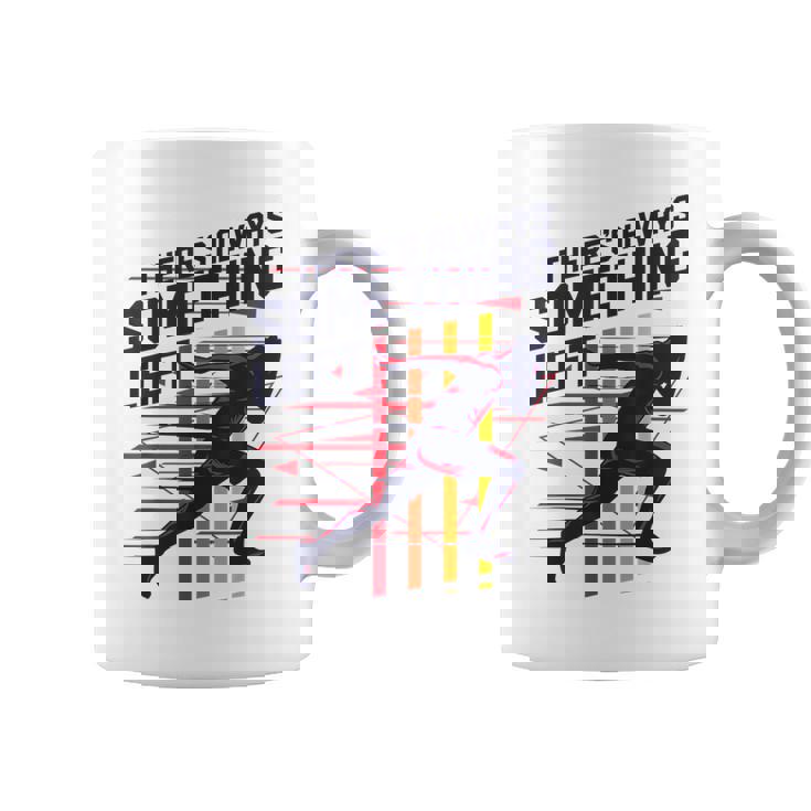 トラックアンドフィールド常に何かが残っている コーヒーマグ