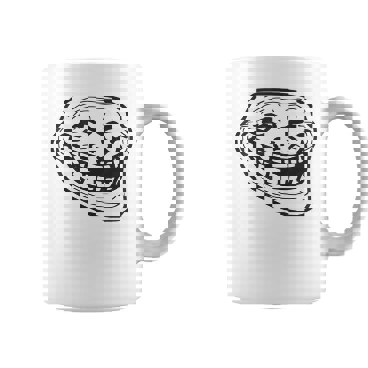 トロールフェイス コーヒーマグ