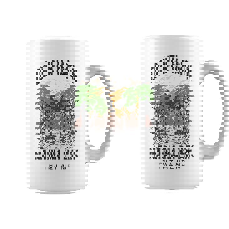 ドイインタノン国立公園タイ コーヒーマグ