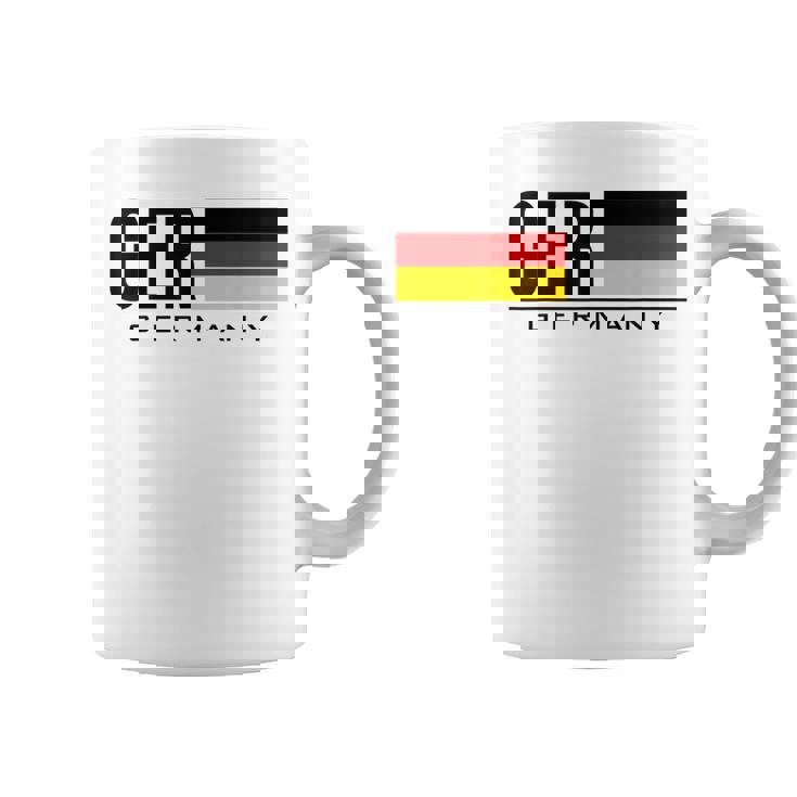 ドイツ 国旗 ドイツ カントリーコード Gerスポーツゲーム アスリート コーヒーマグ