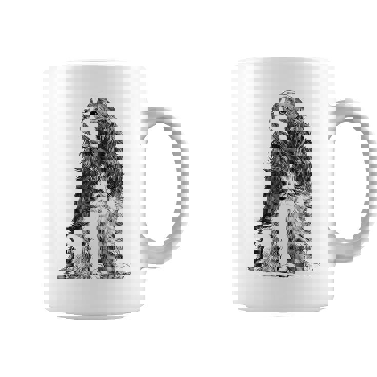 ドッグキャバリアキングチャールズ・スパニエル コーヒーマグ