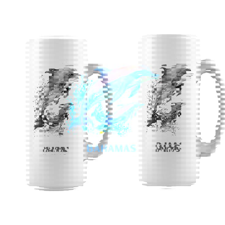 ドルフィン バケーション ヴィンテージ バハマ ビーチ デスティネーション コーヒーマグ