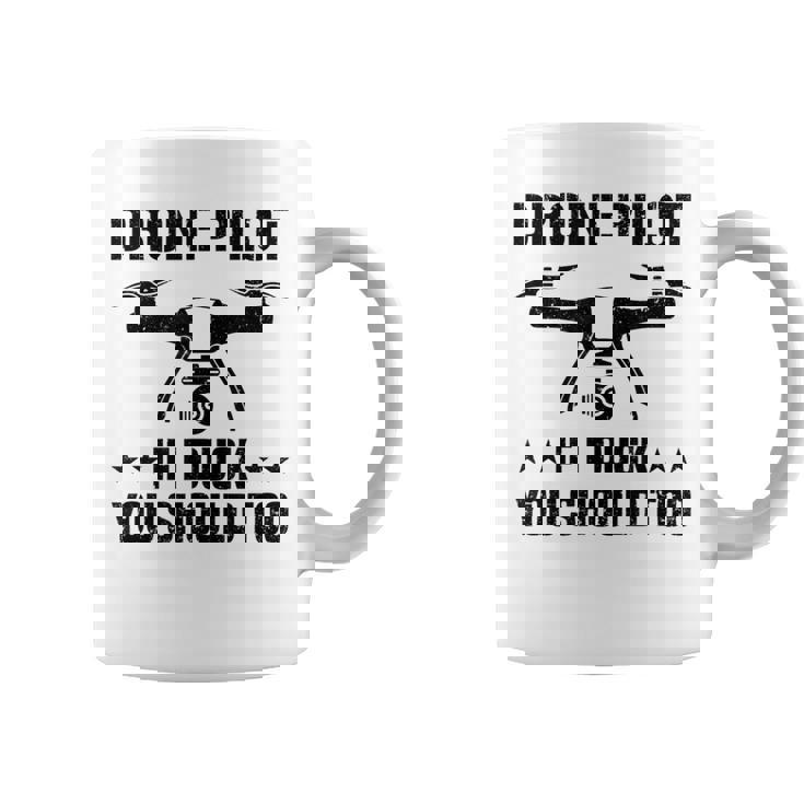 ドローン パイロット If I Duck Youhould Too ドローン フライングドローン Rc コーヒーマグ