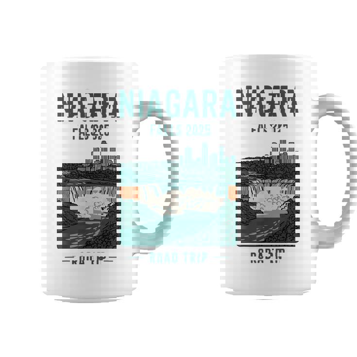 ナイアガラフォールズ ロードトリップ 2025 夏休み ナイアガラ コーヒーマグ