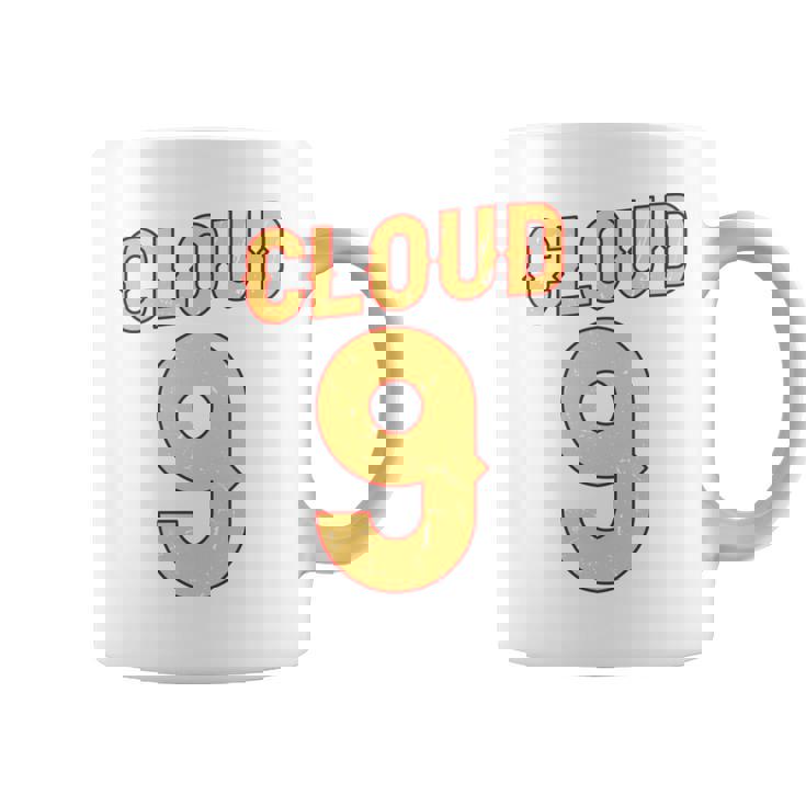 ナイス イエロー オレンジ クラウド 9 コスチューム 男女兼用 長袖tシャツ コーヒーマグ