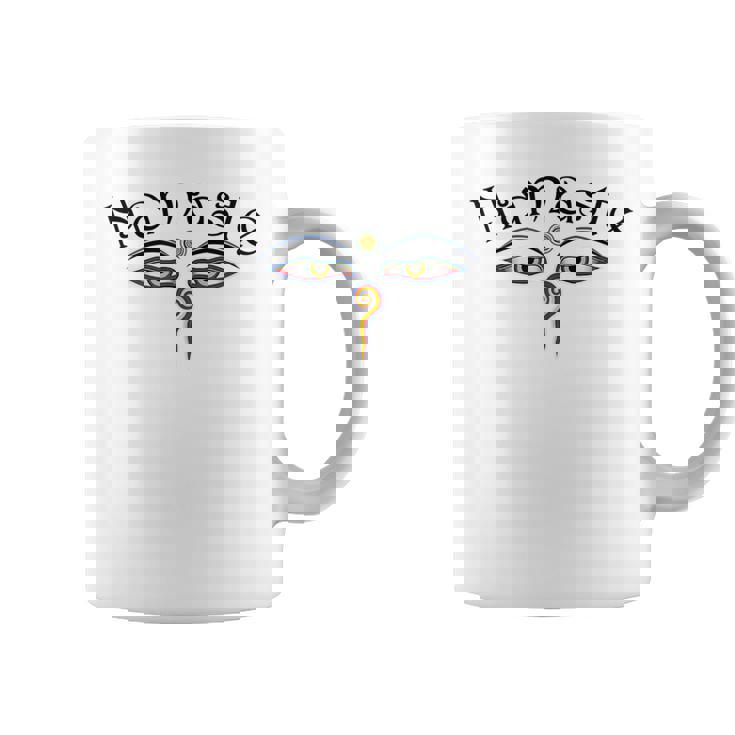 ナマステ ブッダの目 コーヒーマグ