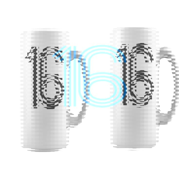 ナンバー16シャツ レトロユニフォーム ヨーロッパスタイル バックプリントジャージ コーヒーマグ