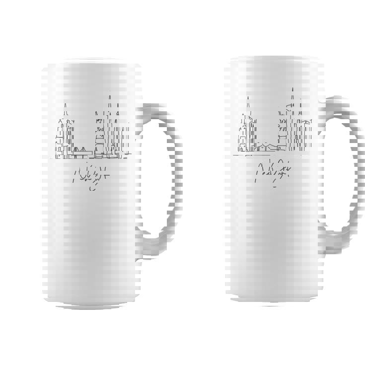 ニューヨークスカイラインtシャツ Ny Cityacation 自由の女神 コーヒーマグ