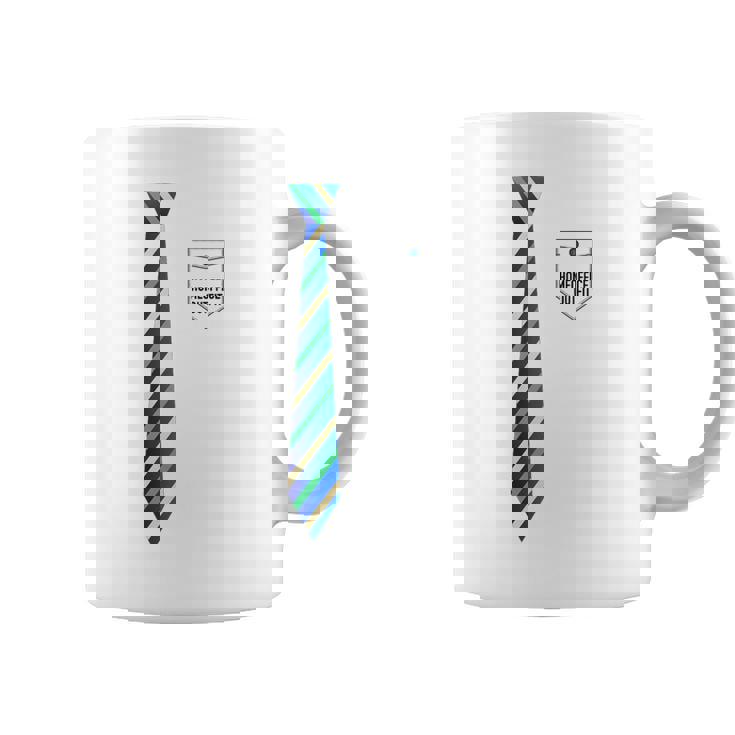 ネクタイで在宅ワーク ホームオフィス・アウトフィット Homeoffice Outfit コーヒーマグ