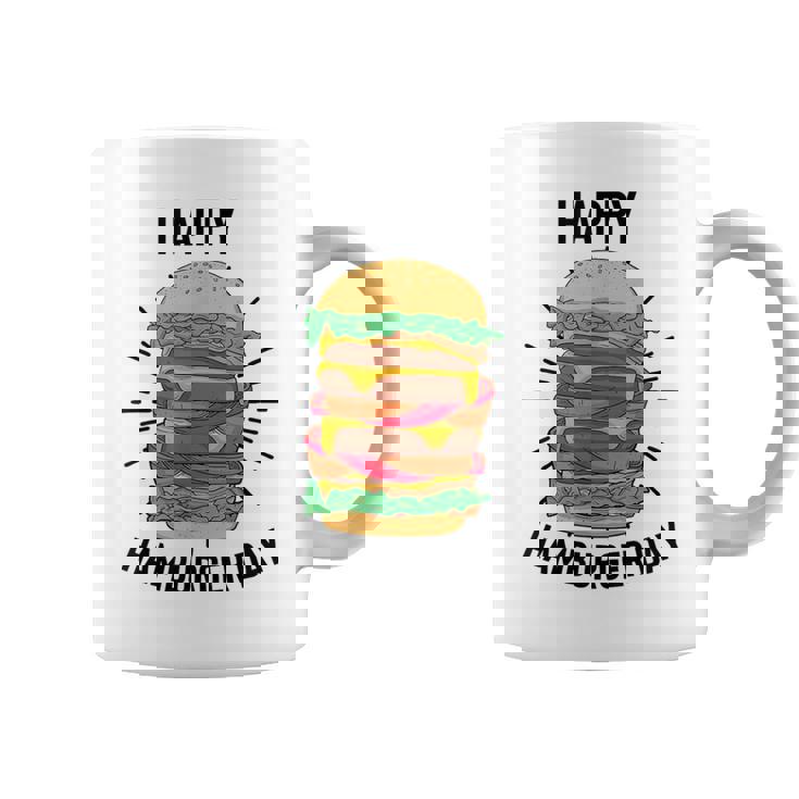 ノベルティ ハンバーガーデー フローズン加工 ミール愛好家 フライドポテト コーヒーマグ