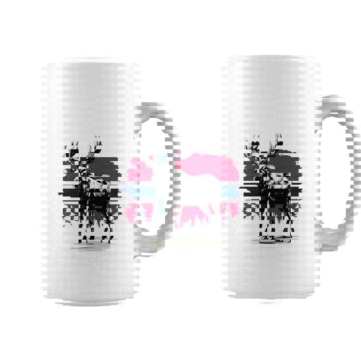 ノルウェー デザイン ヘラジカ ノルウェー国旗 自然 服装 北欧 長袖tシャツ コーヒーマグ