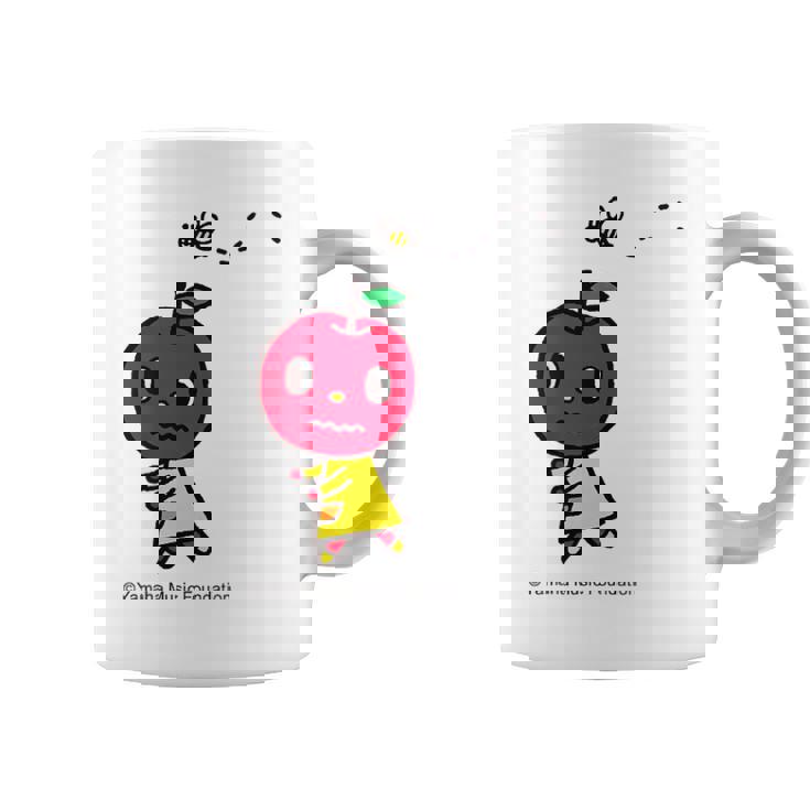 ハチさんとおにごっこ コーヒーマグ