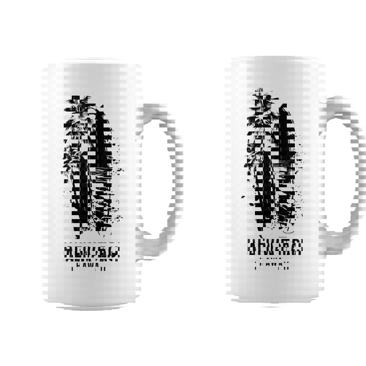 ハレイワ ビーチ ハワイ サーフィン ビンテージ サーフィン サーファー コーヒーマグ