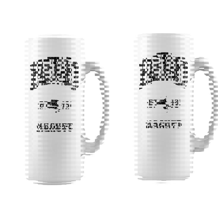 ハーバード マサチューセッツ Ma ビンテージ アスレチック ブラックスポーツデザイン コーヒーマグ