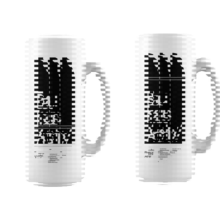 バウハウスアーカイブ – モダニストベルリンデザイン コーヒーマグ