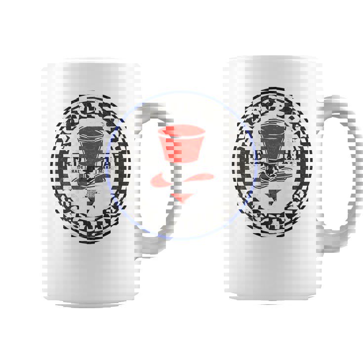 バックプリントのみ レトロ ビンテージ ガソリンスタンド レッドハット モーターオイル コーヒーマグ