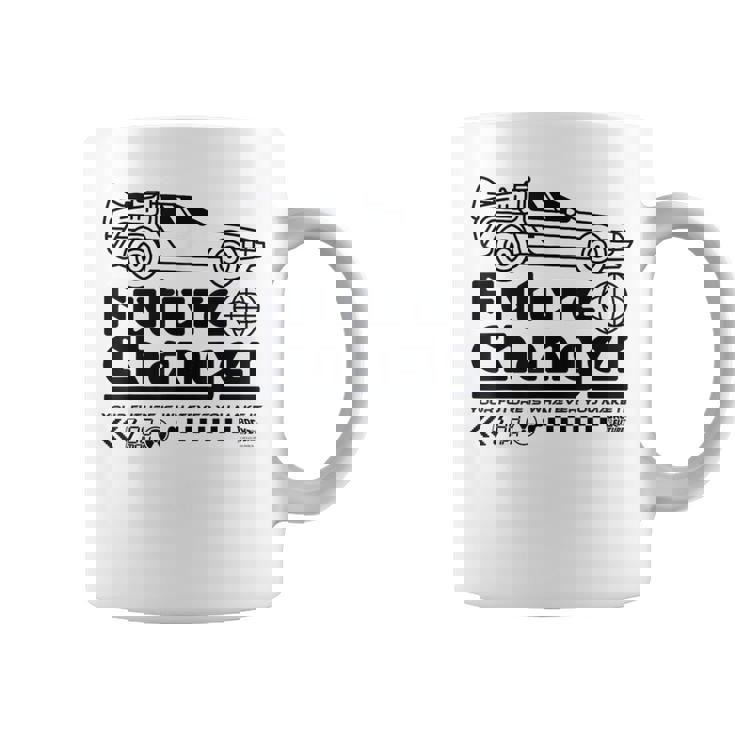 バック・トゥ・ザ・フューチャー Time Machine Future Changer Retro コーヒーマグ