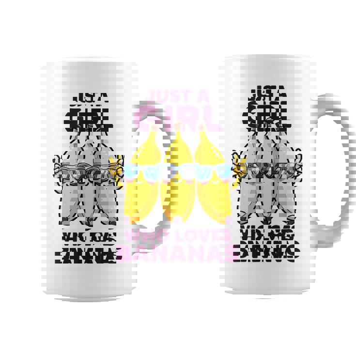 バナナ好きな女の子だけフルーツファニーイエローバナナ好き コーヒーマグ