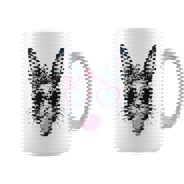 バニーフェイス サングラス付き イースターデー 男の子 男性 子供 コーヒーマグ