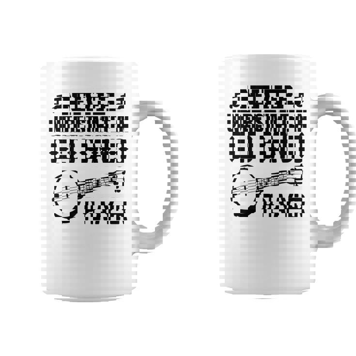 メンズ バンジョーじいさんバンジョーインストラクター コーヒーマグ