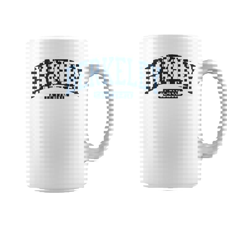 バークレーカリフォルニアカリフォルニアカレッジユニバーシティスタイル ネイビー コーヒーマグ