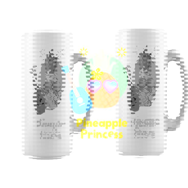 パイナップルプリンセス ウクレレギフト コーヒーマグ