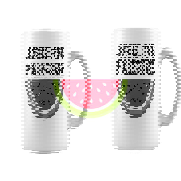 パレスチナの正義 スイカ 国旗 パレスチナ人 コーヒーマグ