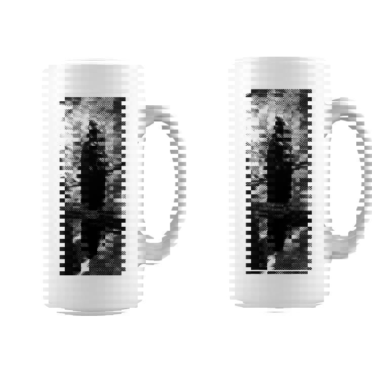 パンク ロック モード モッズ 半袖 かっこいい おしゃれ 大きいサイズ フォトプリント 春夏 ブランド 動物 烏 コーヒーマグ