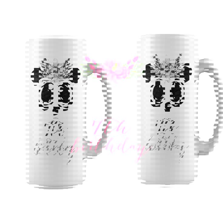 パンダガール 7歳の誕生日 I 7歳 パンダコスチューム ギフト コーヒーマグ