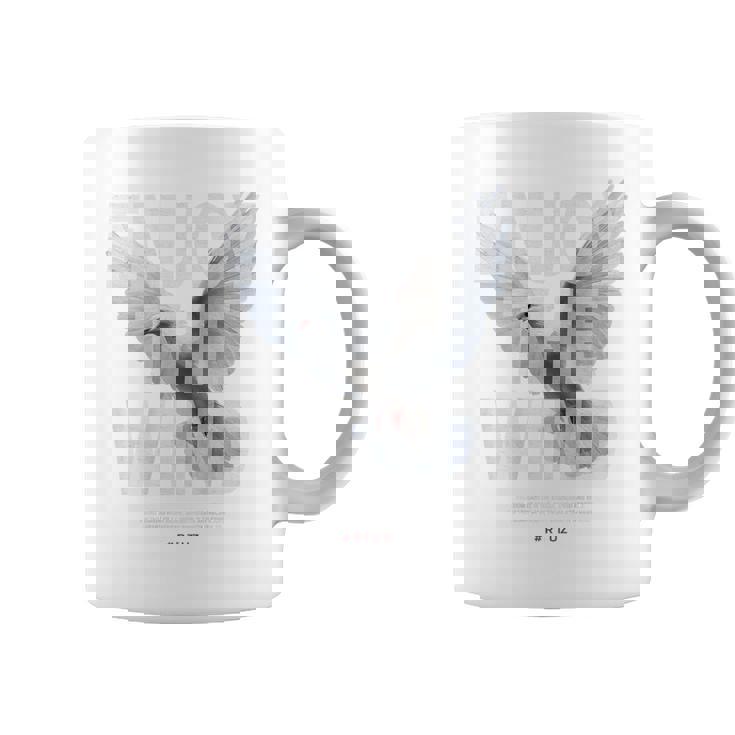 ヒップホップ Y2k Hip Hop レトロ ビンテージ アーバン バックプリント ストリートウェア ホワイトピジョン コーヒーマグ