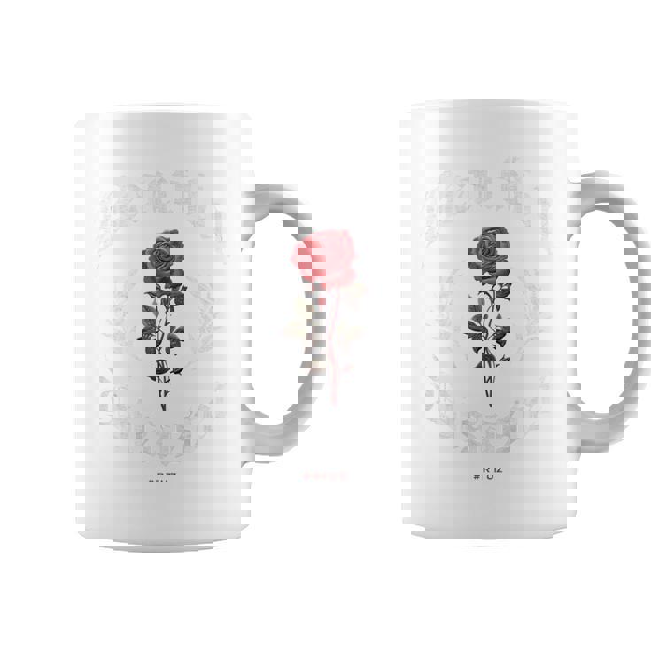 ヒップホップ アーバン ヴィンテージ ヒップスター Y2k バックプリント ストリートウェア ローズ コーヒーマグ