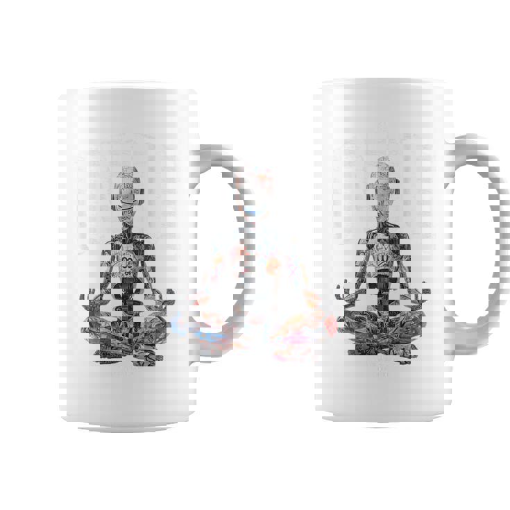 ヒップホップ ヴィンテージ エッジー アーバン Y2k Hip Hopバックプリント ストリートウェア ロボット コーヒーマグ