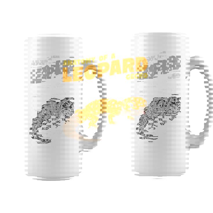 ヒョウ爬虫類ヤモリの解剖学 コーヒーマグ