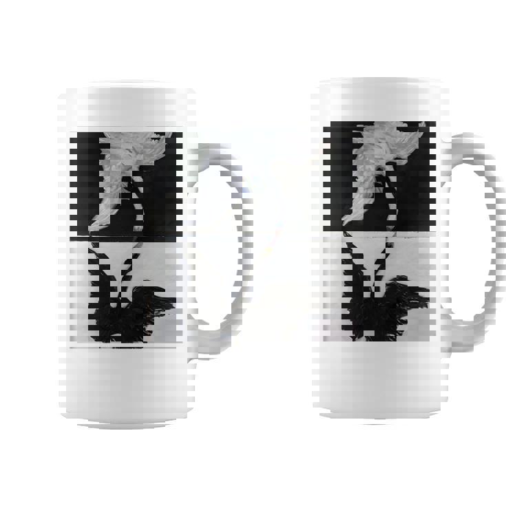 ヒルマ・アフ・クリント作 白鳥 第1号 長袖tシャツ コーヒーマグ