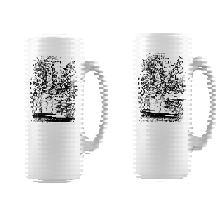 ビッグテキサス 不思議の国のアリス マッドハッターズ ティーパーティーtシャツ コーヒーマグ