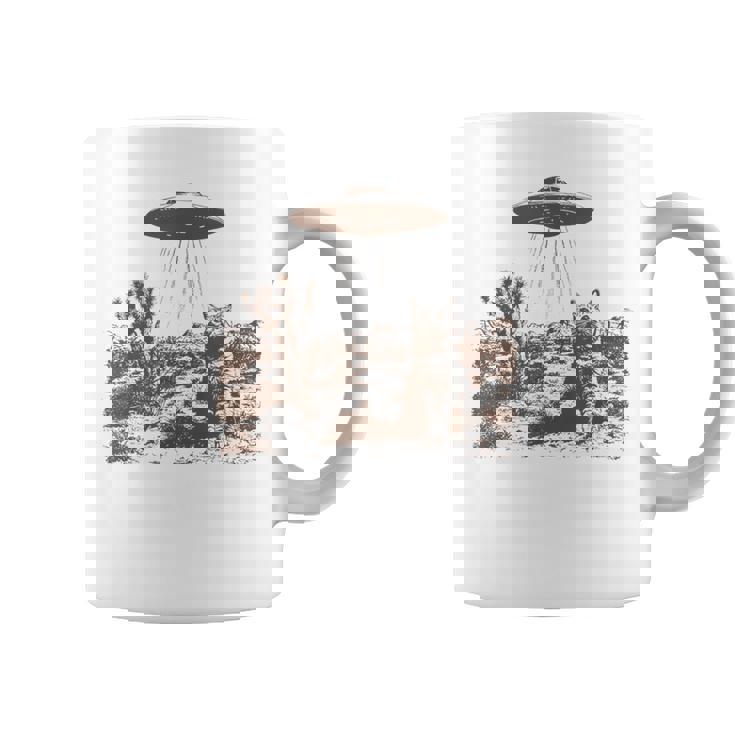 ビンテージ Ufo カウボーイ キャット コーヒーマグ