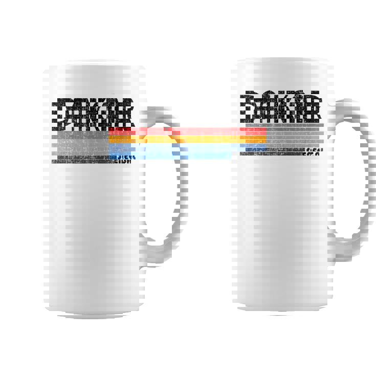 ビンテージ70年代80年代スタイルのダカール、セネガル。 コーヒーマグ