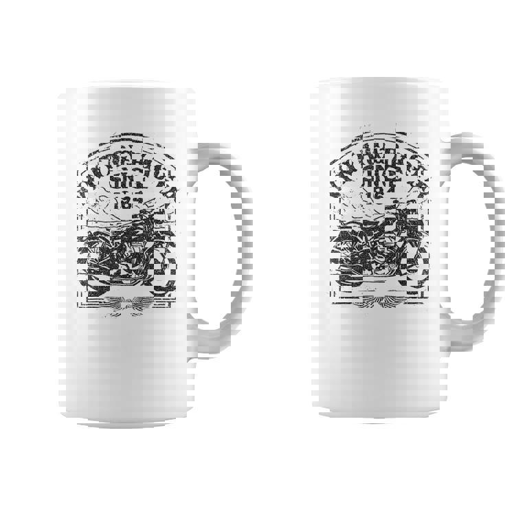 ビンテージレーサー、1964年創業、レトロバイク。オートバイ愛好家。 コーヒーマグ