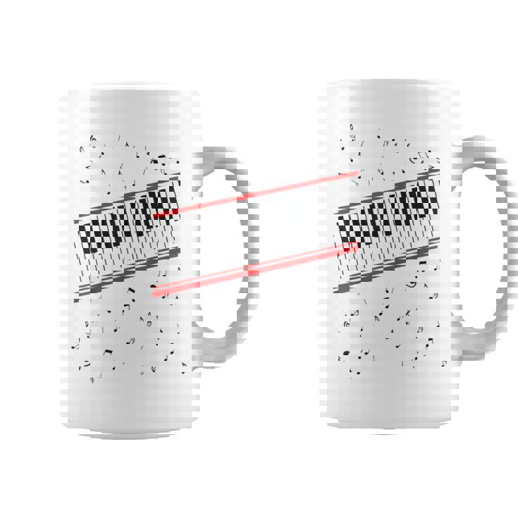 ビート・イット・ピアノ コーヒーマグ