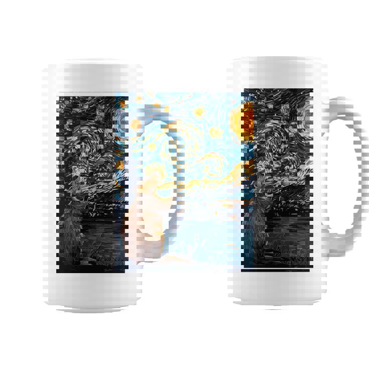 ビーバースターリーナイトヴァンゴッホ 長袖tシャツ コーヒーマグ