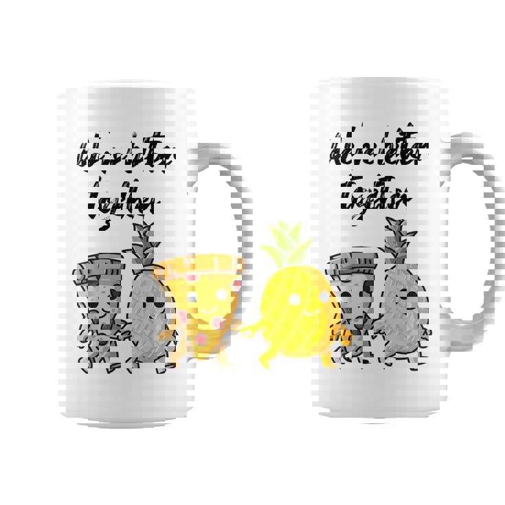 ピザハワイパイナップルピザイートピザ＆パイナップル コーヒーマグ