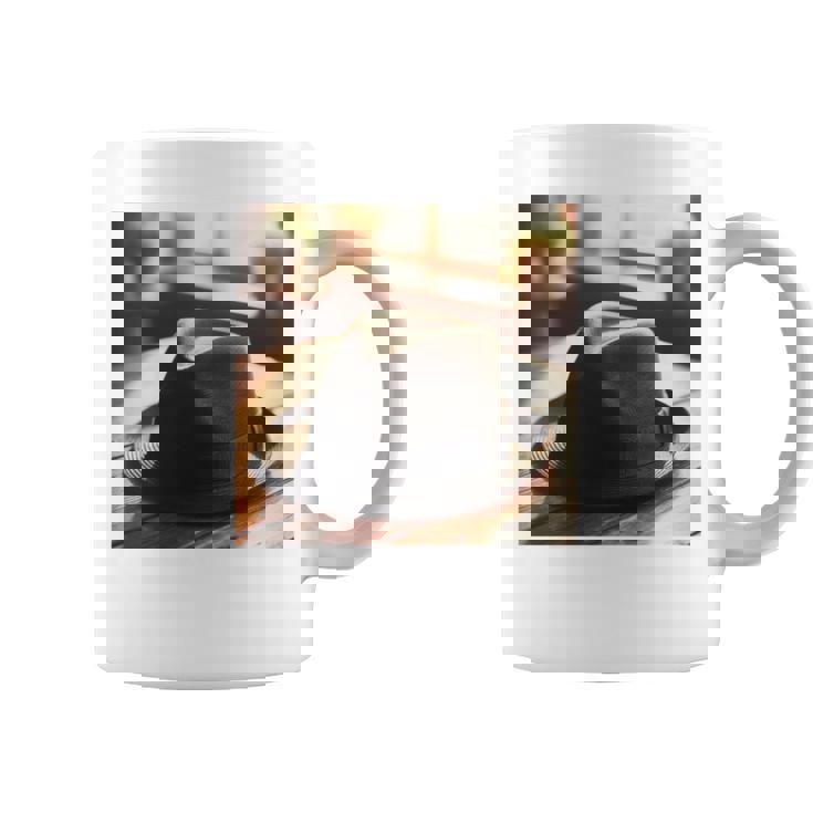 フェドーラ・ハット 長袖tシャツ コーヒーマグ