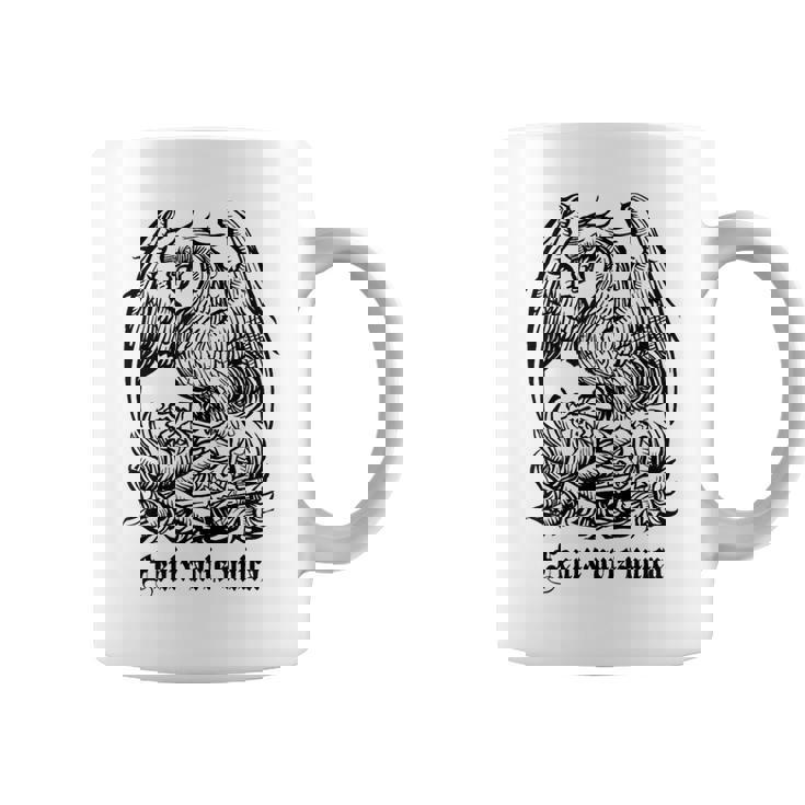 フェニックス。神話の鳥。灰から生まれ変わる。 コーヒーマグ