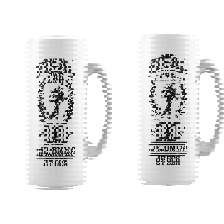 フットボール選手 お父さんみたいな 普通のお父さん ただクーラー コーヒーマグ