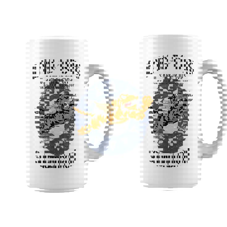 フライングタイガーの第二次世界大戦 インシグニア ビンテージ 第二次世界大戦 航空隊 コーヒーマグ