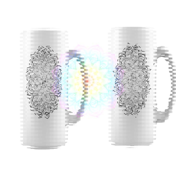 フラワー オブ ライフ フラワー ライト ワーカー スピリチュアル コーヒーマグ