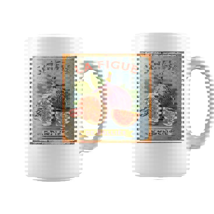 フランス イチジク ビンテージtシャツ コーヒーマグ